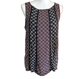 Loft sleeveless blouse.  Size medium.